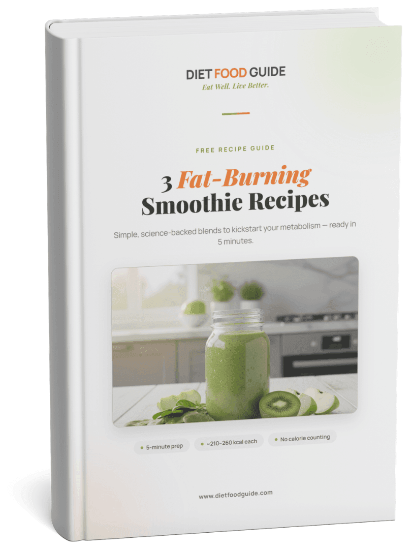 3 Free Fat-Burning Smoothie Recipes — PDF cover